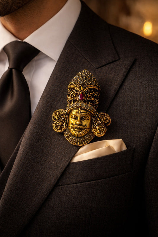 Khatu Shyam ji Brooch